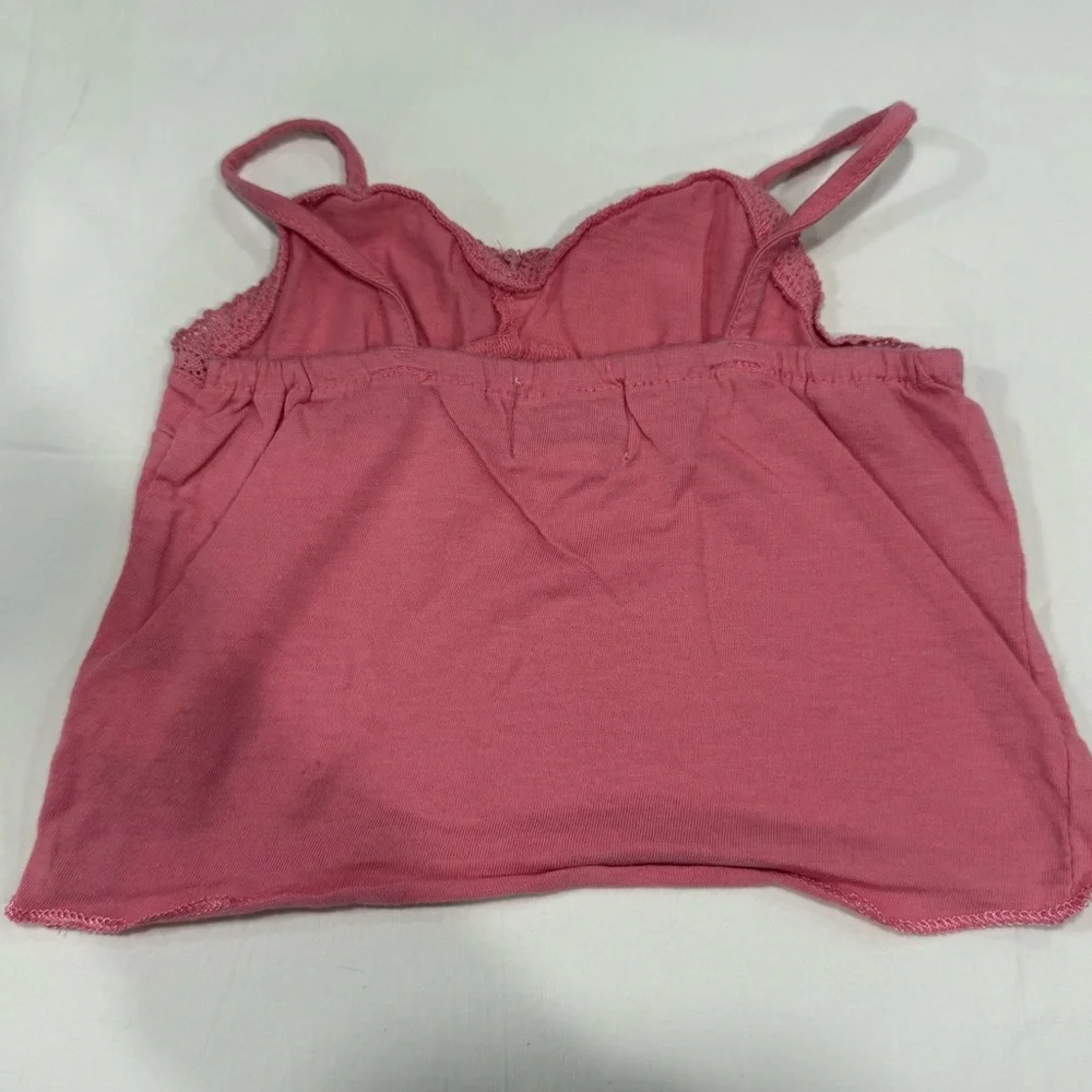 Old Navy Pink Floral Embroidered Top